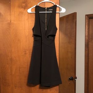 Express cut out dress!
